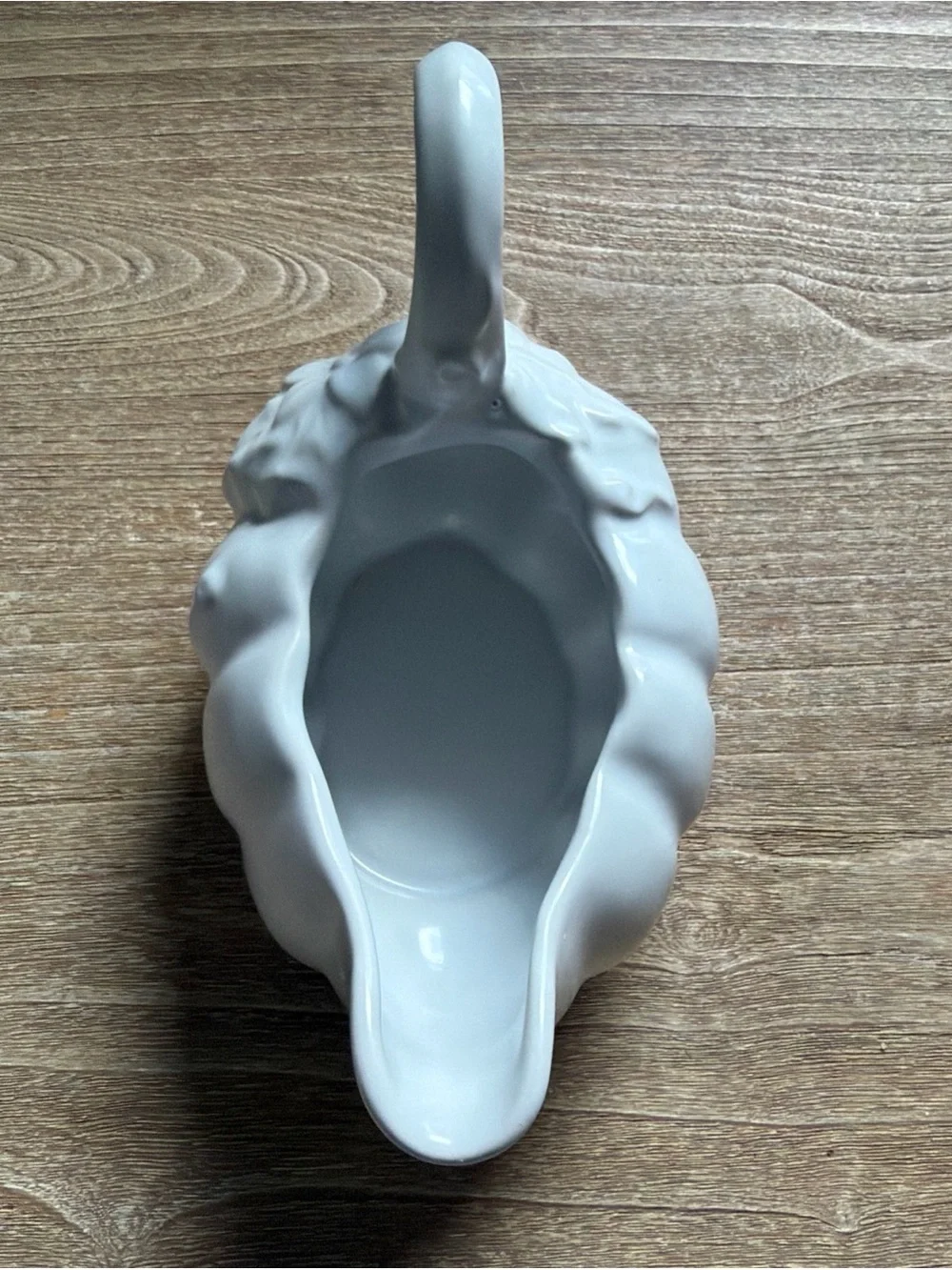 Williams Sonoma Figural Pumpkin Stoneware Gravy Boat